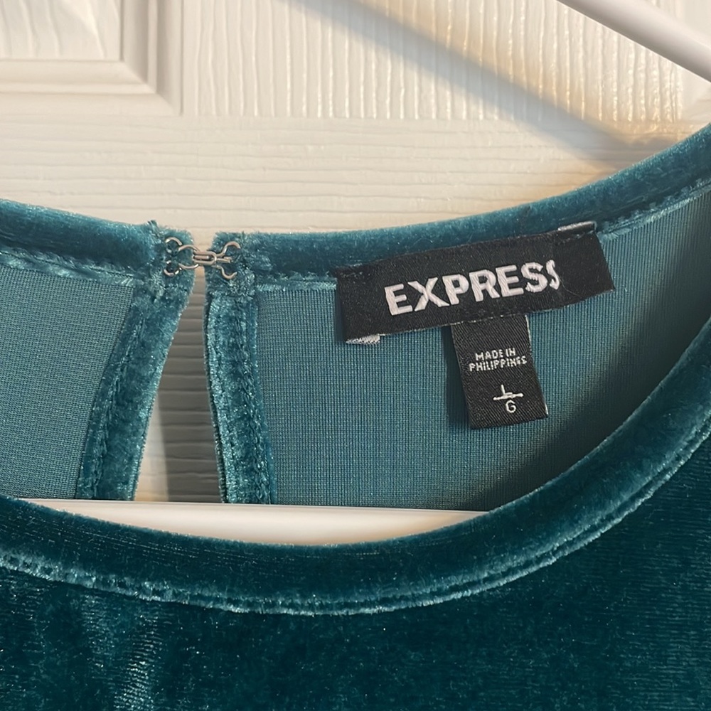 Express Velvet Top - Picture 3 of 3